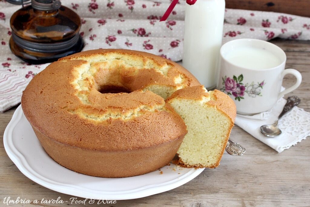 ciambellone al latte e olio di oliva- la ricetta del torcolo umbro