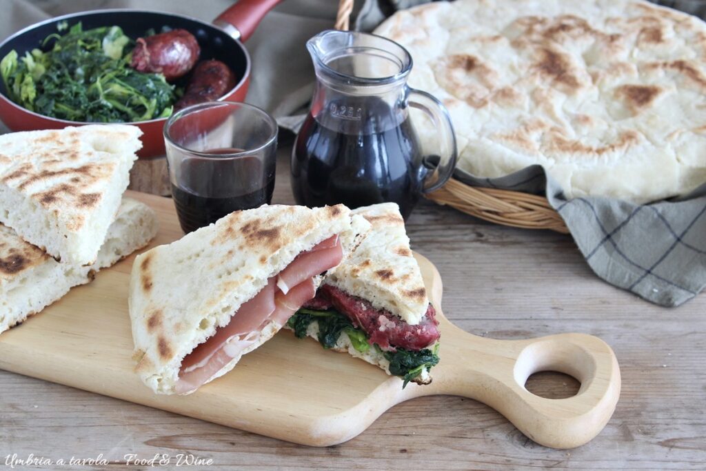 torta la testo farcita